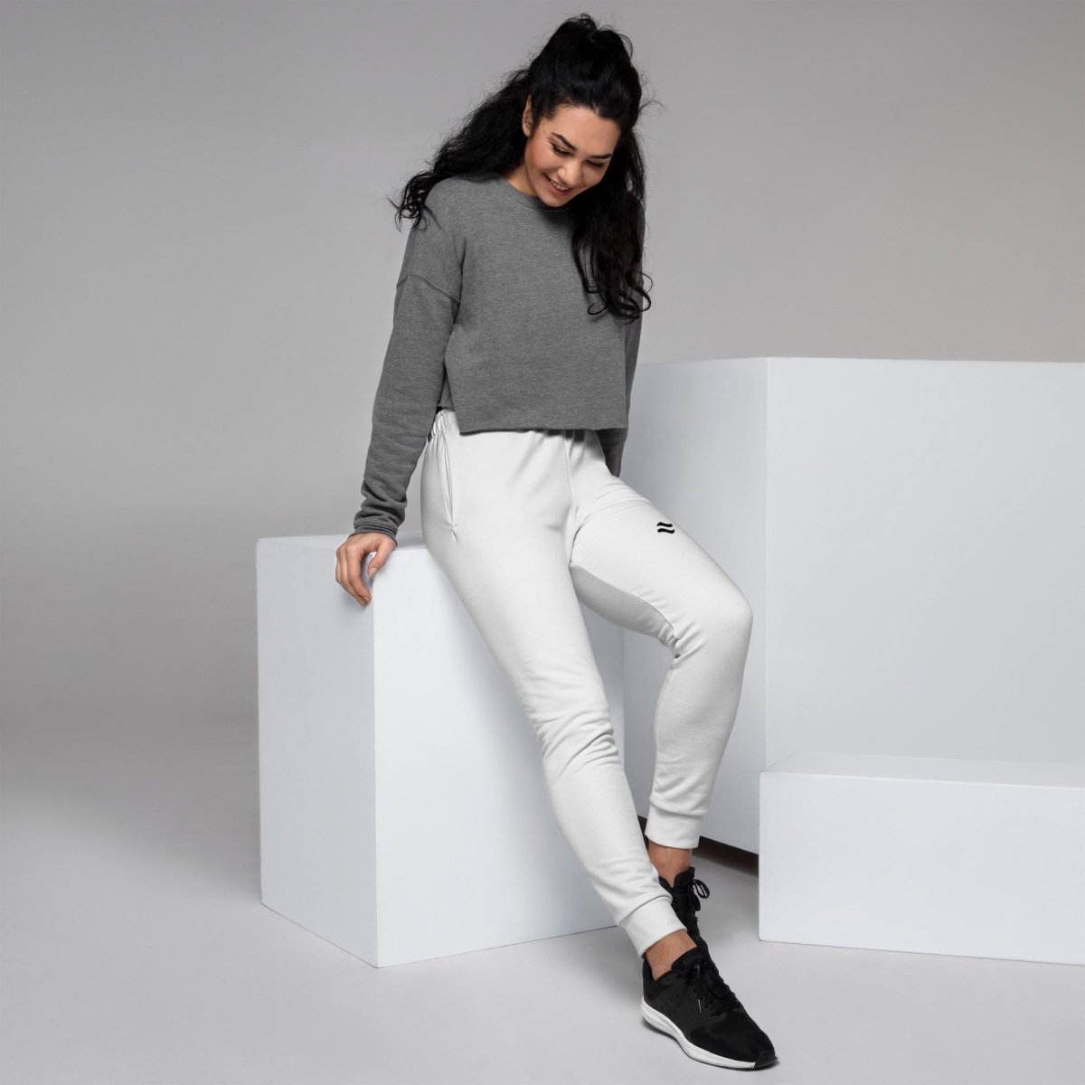 Eco - Friendly Women's Joggers | White - Earthwise Oasis